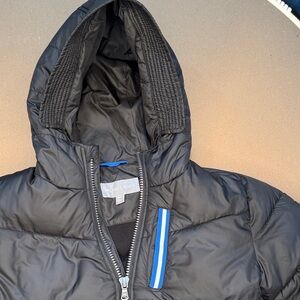 Michael Kors Black Jacket with Blue Highlights